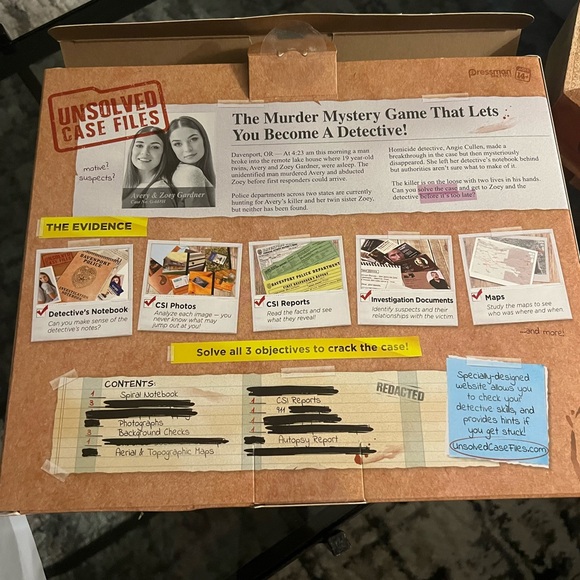 Unsolved Case Files Avery and Zoey Gardner Case - Picture 2 of 4